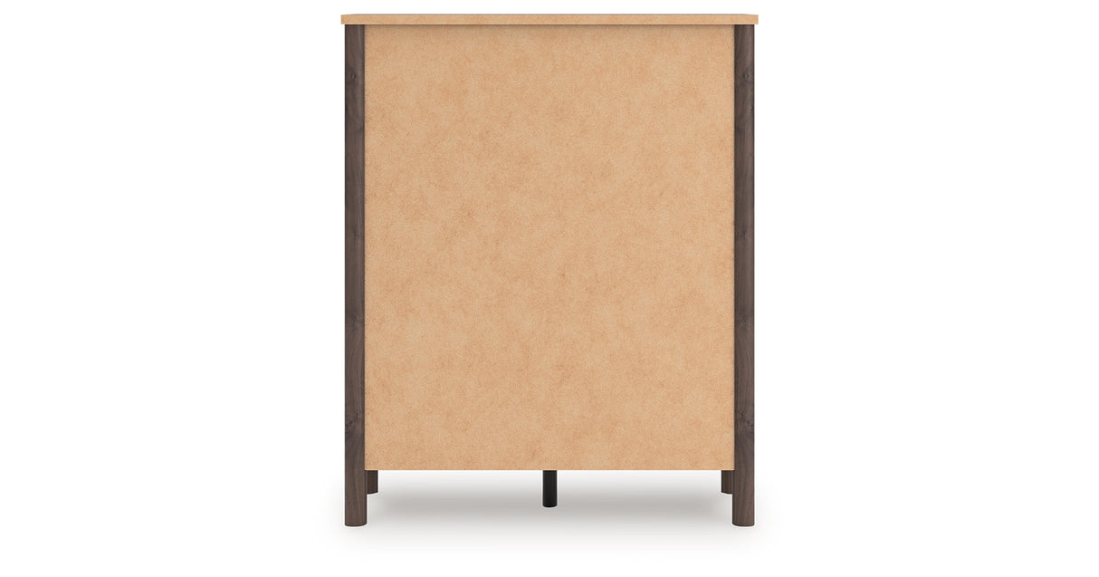 Pamytta Brown Wide Chest of Drawers from Ashley Furniture - Luna Furniture