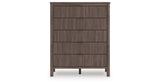 Pamytta Brown Wide Chest of Drawers from Ashley Furniture - Luna Furniture