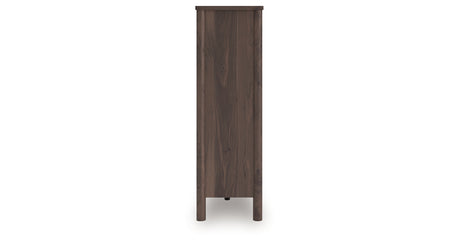Pamytta Brown Wide Chest of Drawers from Ashley - Luna Furniture
