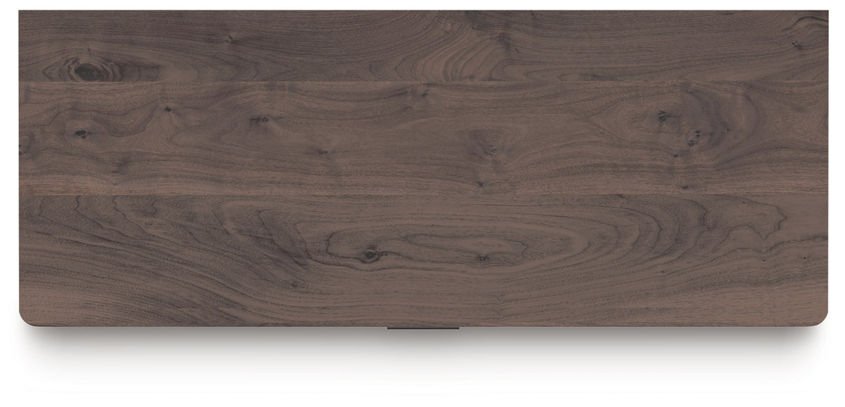 Pamytta Brown Wide Chest of Drawers from Ashley Furniture - Luna Furniture