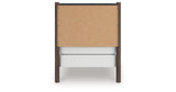 Pamytta Brown Twin Upholstered Panel Bed from Ashley Furniture - Luna Furniture