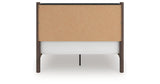 Pamytta Brown Queen Upholstered Panel Bed from Ashley - Luna Furniture