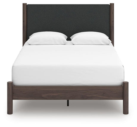 Pamytta Queen Panel Bed, Dresser, Mirror and Nightstand from Ashley - Luna Furniture