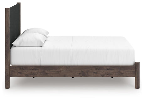 Pamytta Queen Panel Bed, Dresser, Mirror and Nightstand from Ashley - Luna Furniture