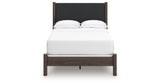 Pamytta Brown Full Upholstered Panel Bed from Ashley - Luna Furniture