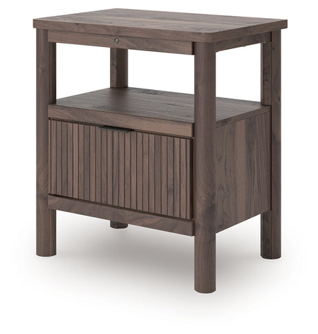 Pamytta Brown Nightstand from Ashley - Luna Furniture