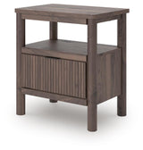 Pamytta Queen Panel Bed, Dresser, Mirror and Nightstand from Ashley - Luna Furniture