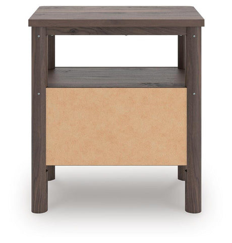 Pamytta Queen Panel Bed, Dresser, Mirror and Nightstand from Ashley - Luna Furniture