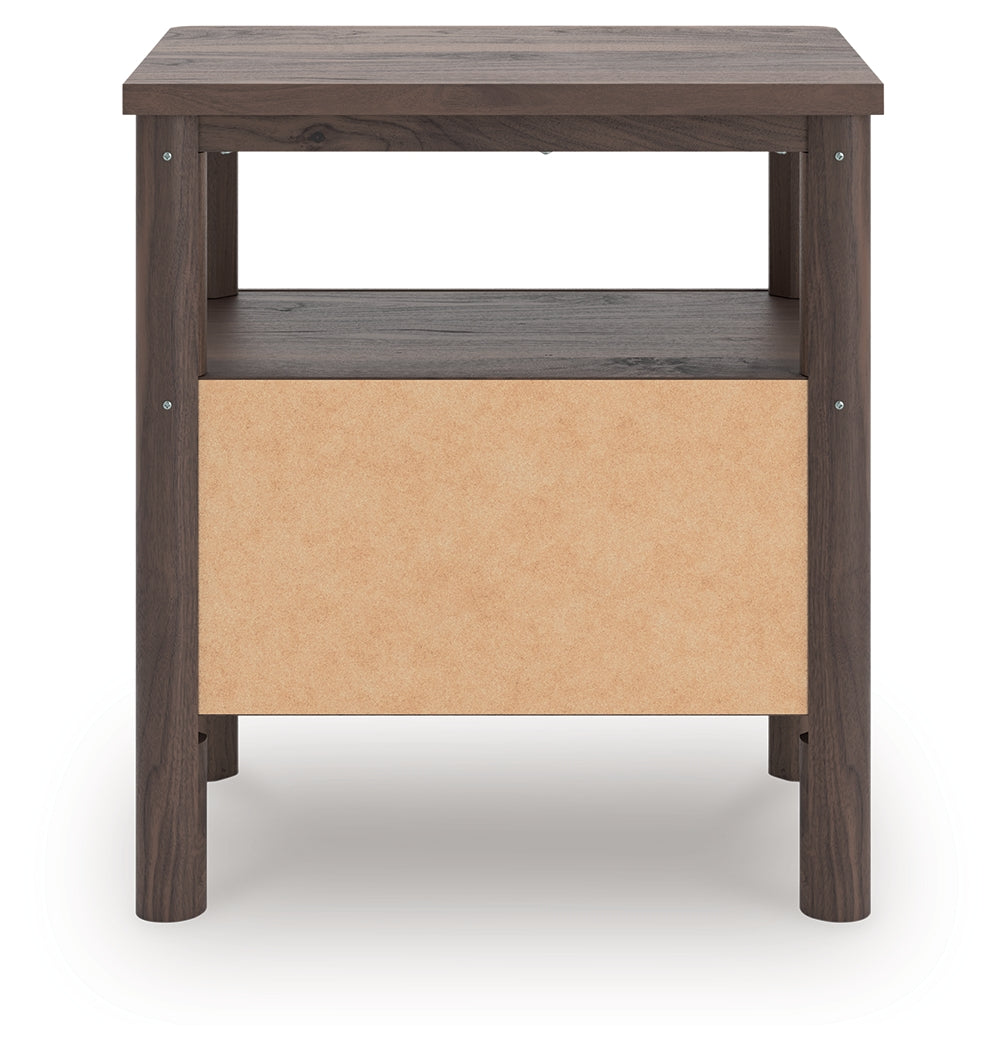 Pamytta Brown Nightstand from Ashley Furniture - Luna Furniture