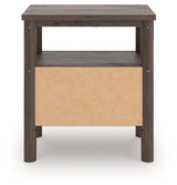 Pamytta Brown Nightstand from Ashley Furniture - Luna Furniture