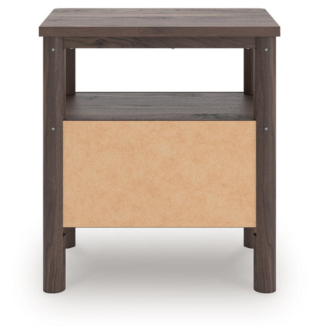 Pamytta Brown Nightstand from Ashley - Luna Furniture
