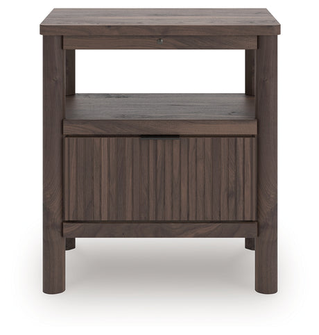 Pamytta Brown Nightstand from Ashley - Luna Furniture