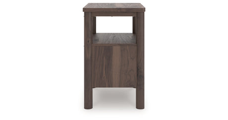 Pamytta Brown Nightstand from Ashley - Luna Furniture