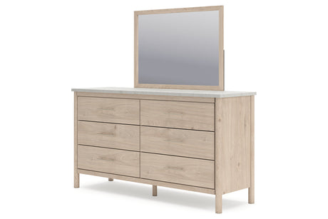 Cadmori Two-tone Dresser and Mirror from Ashley - Luna Furniture