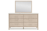 Cadmori Two-tone Dresser and Mirror from Ashley - Luna Furniture