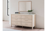 Cadmori Two-tone Dresser and Mirror from Ashley - Luna Furniture