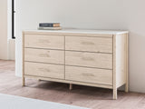 Cadmori Two-tone Dresser from Ashley - Luna Furniture