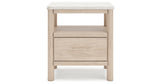 Cadmori Two-tone Nightstand from Ashley - Luna Furniture