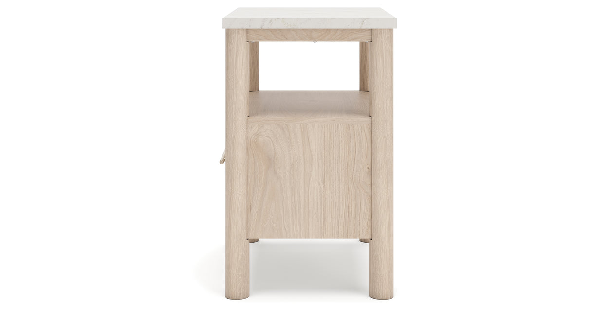 Cadmori Two-tone Nightstand from Ashley - Luna Furniture