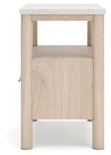 Cadmori Two-tone King Upholstered Panel Bed, Dresser, Mirror and Nightstand from Ashley - Luna Furniture