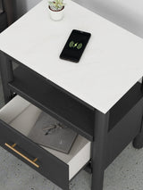 Cadmori Two-tone Nightstand from Ashley - Luna Furniture