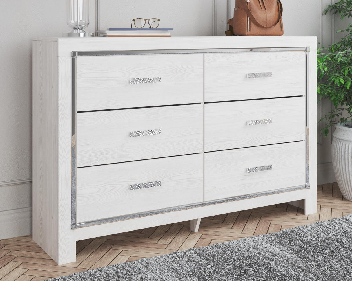 Altyra White Dresser from Ashley Furniture - Luna Furniture