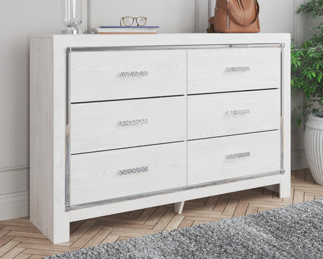 Altyra White Dresser from Ashley - Luna Furniture
