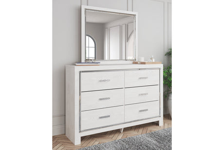 Altyra White Dresser and Mirror from Ashley - Luna Furniture