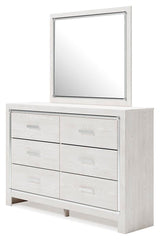 Altyra White King Upholstered Storage Bed, Dresser, Mirror, Chest, and Nightstand from Ashley Furniture - Luna Furniture
