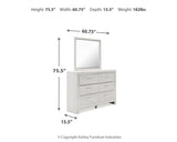 Altyra White Queen Storage Bed, Dresser, Mirror, Chest and Nightstand from Ashley - Luna Furniture