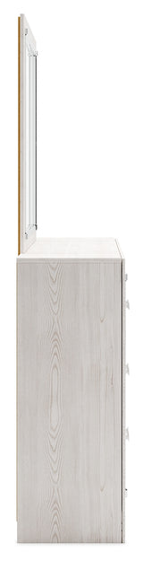 Altyra White Queen Storage Bed, Dresser, Mirror, Chest and Nightstand from Ashley - Luna Furniture