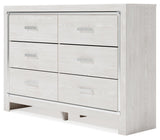 Altyra White King Storage Bed, Dresser and Nightstand from Ashley Furniture - Luna Furniture