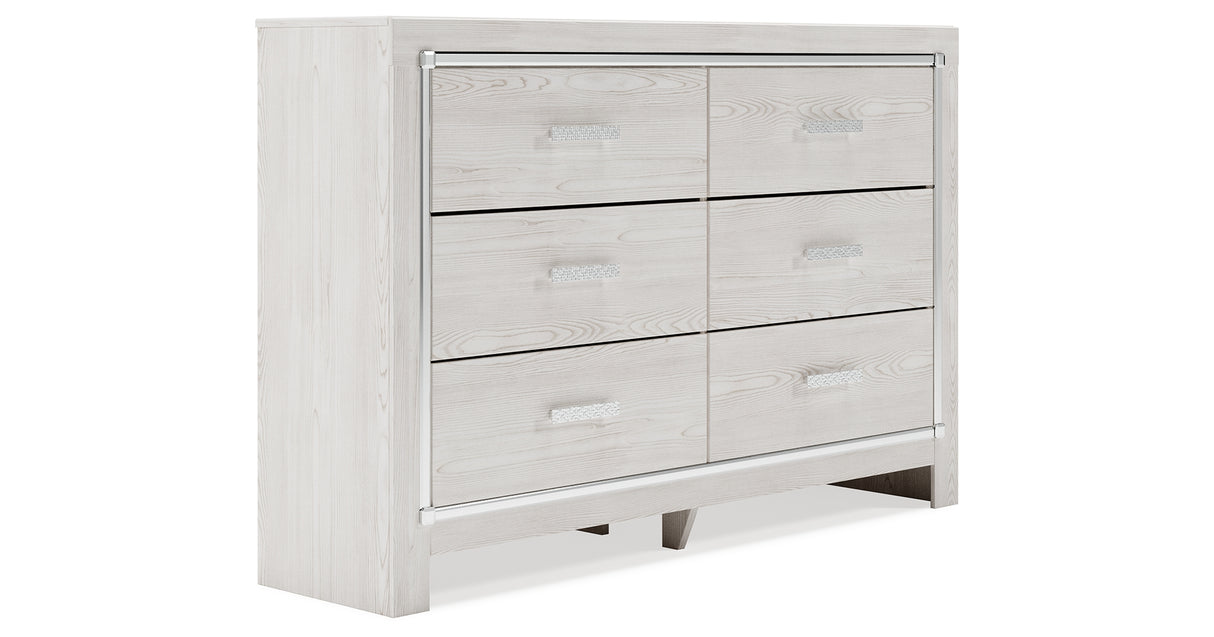 Altyra Queen Bookcase Bed, Dresser, Chest and Nightstand from Ashley - Luna Furniture