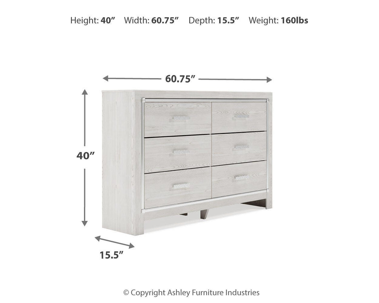 Altyra White Dresser from Ashley Furniture - Luna Furniture