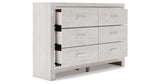 Altyra Queen Bookcase Bed, Dresser, Chest and Nightstand from Ashley - Luna Furniture