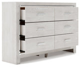 Altyra White King Storage Bed, Dresser and Nightstand from Ashley Furniture - Luna Furniture