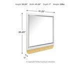 Altyra White Bedroom Mirror (Mirror Only) from Ashley - Luna Furniture
