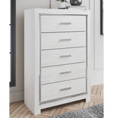 Altyra White Chest of Drawers from Ashley - Luna Furniture