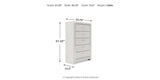 Altyra White Chest of Drawers from Ashley - Luna Furniture