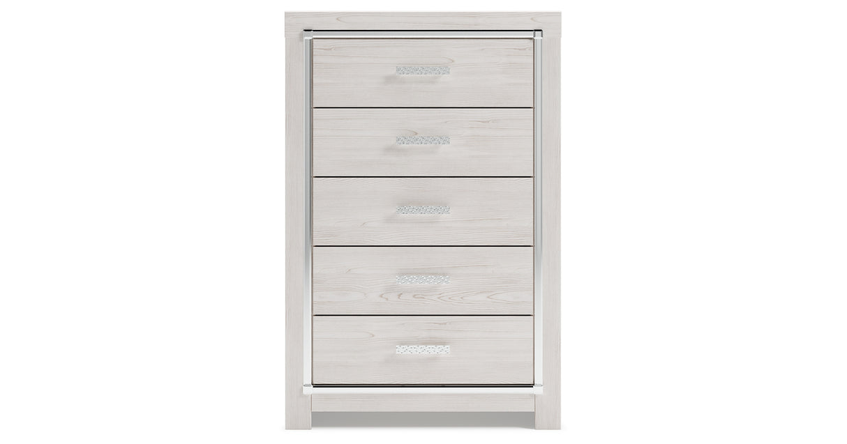 Altyra White Chest of Drawers from Ashley - Luna Furniture