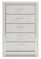 Altyra Queen Bookcase Storage Bed, Chest and 2 Nightstands from Ashley - Luna Furniture