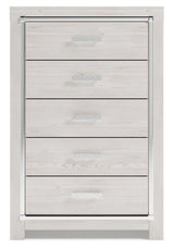 Altyra White Queen Storage Bed, Dresser, Mirror, Chest and Nightstand from Ashley - Luna Furniture