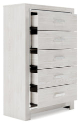 Altyra Queen Bookcase Storage Bed, Chest and 2 Nightstands from Ashley - Luna Furniture