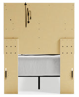 Altyra White Twin Upholstered Panel Bed from Ashley - Luna Furniture