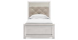 Altyra Twin Upholstered Panel Bed and 2 Nightstands from Ashley - Luna Furniture