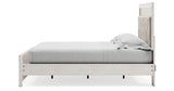 Altyra White Queen Upholstered Platform Bed from Ashley - Luna Furniture