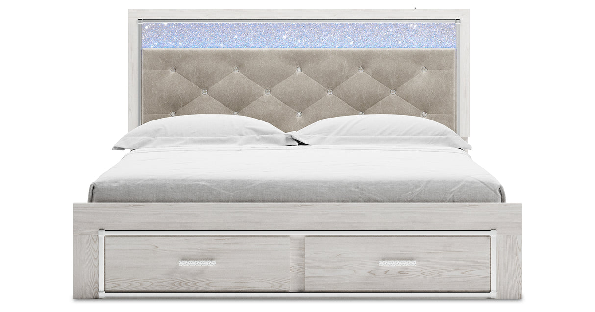 Altyra King Storage Bed, Chest and 2 Nightstands from Ashley - Luna Furniture