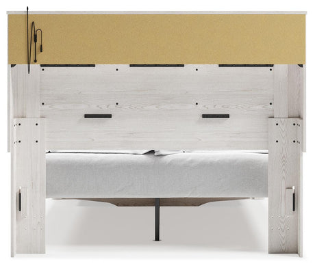 Altyra Queen Bookcase Storage Bed, Chest and 2 Nightstands from Ashley - Luna Furniture