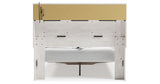 Altyra White Queen Panel Storage Bed, Dresser, Mirror and 2 Nightstands from Ashley Furniture - Luna Furniture