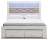Altyra Queen Bookcase Storage Bed, Chest and 2 Nightstands from Ashley - Luna Furniture